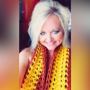 Chunky thanksgiving scarf